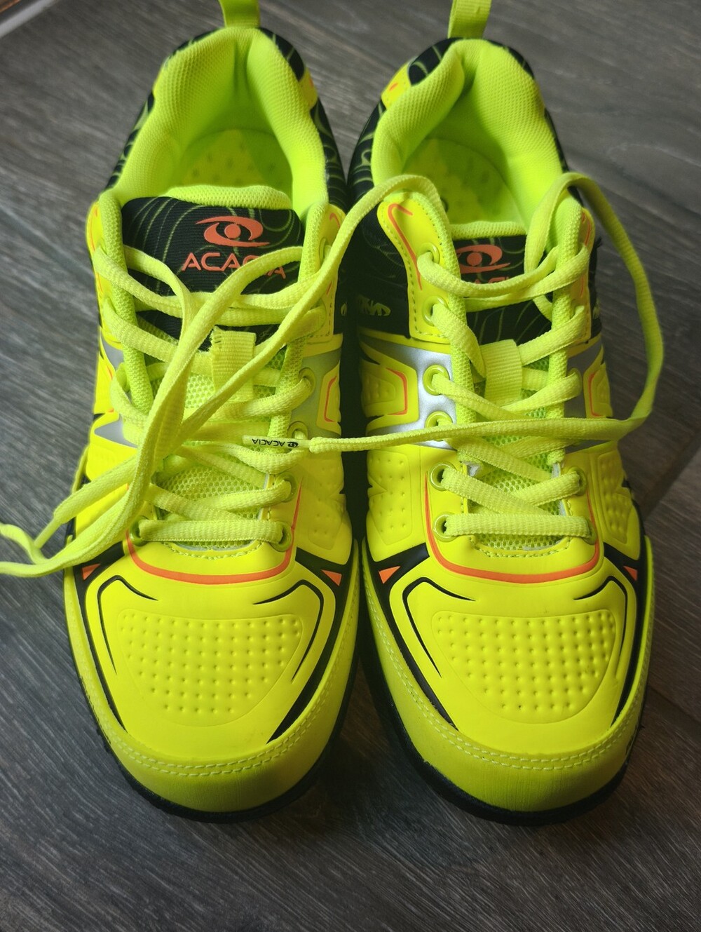 Acacia DinkShot II Pickleball Shoes Unisex M 7.5 W 9 Neon Lime
